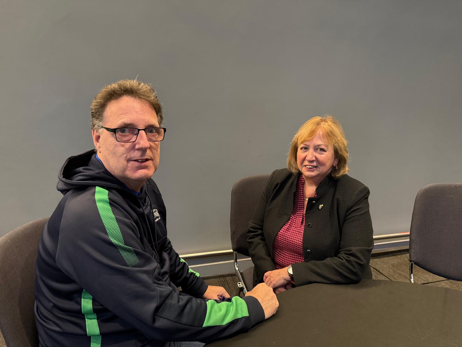 Dave Rees meets Christina McAnea