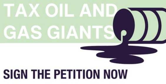 Tax the oil and gas giants