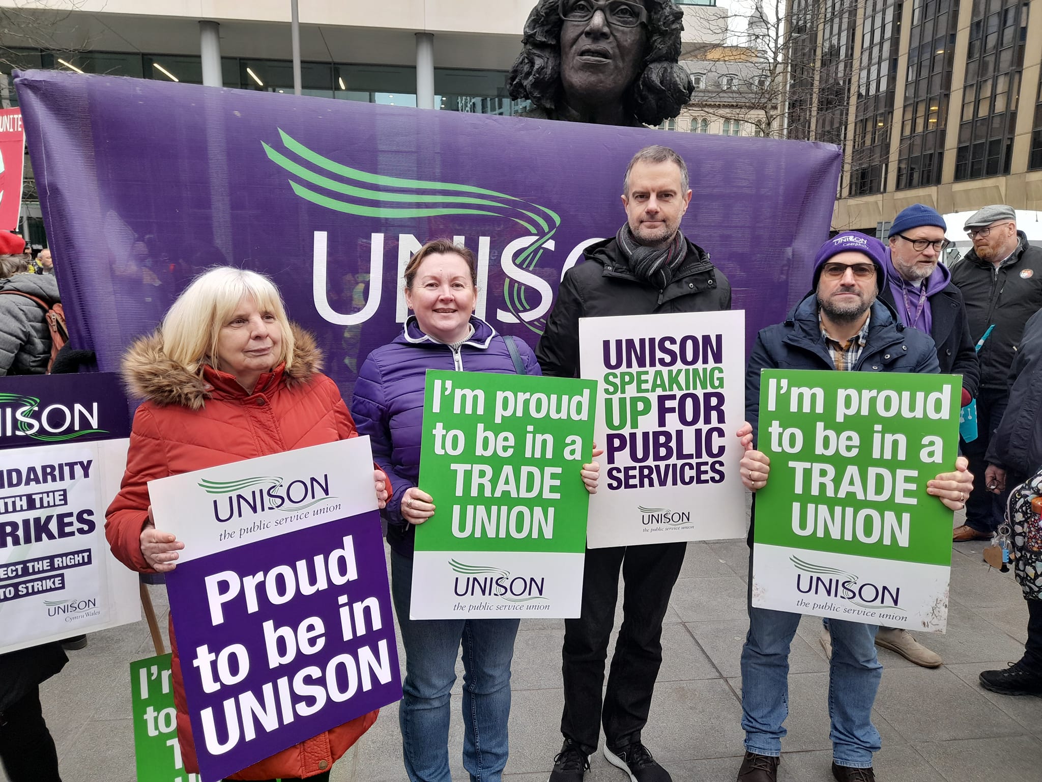 Cardiff-Swansea-Rally-02 Cardiff and Swansea Right To Strike Rally