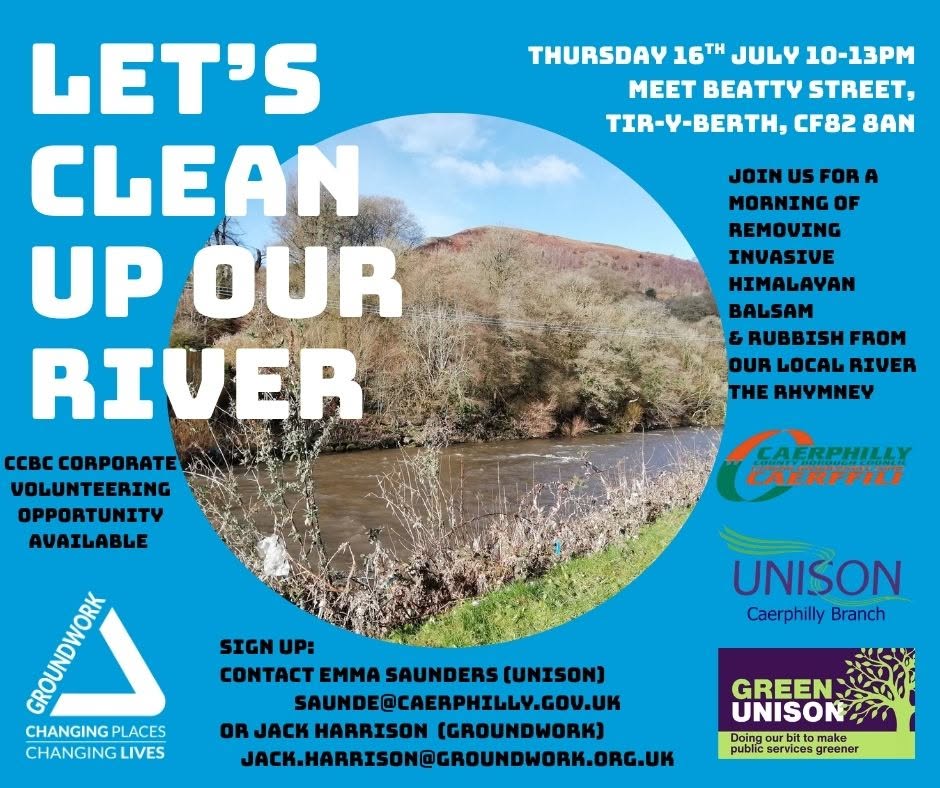 Lets Clean Up Our Rivers Caerphilly