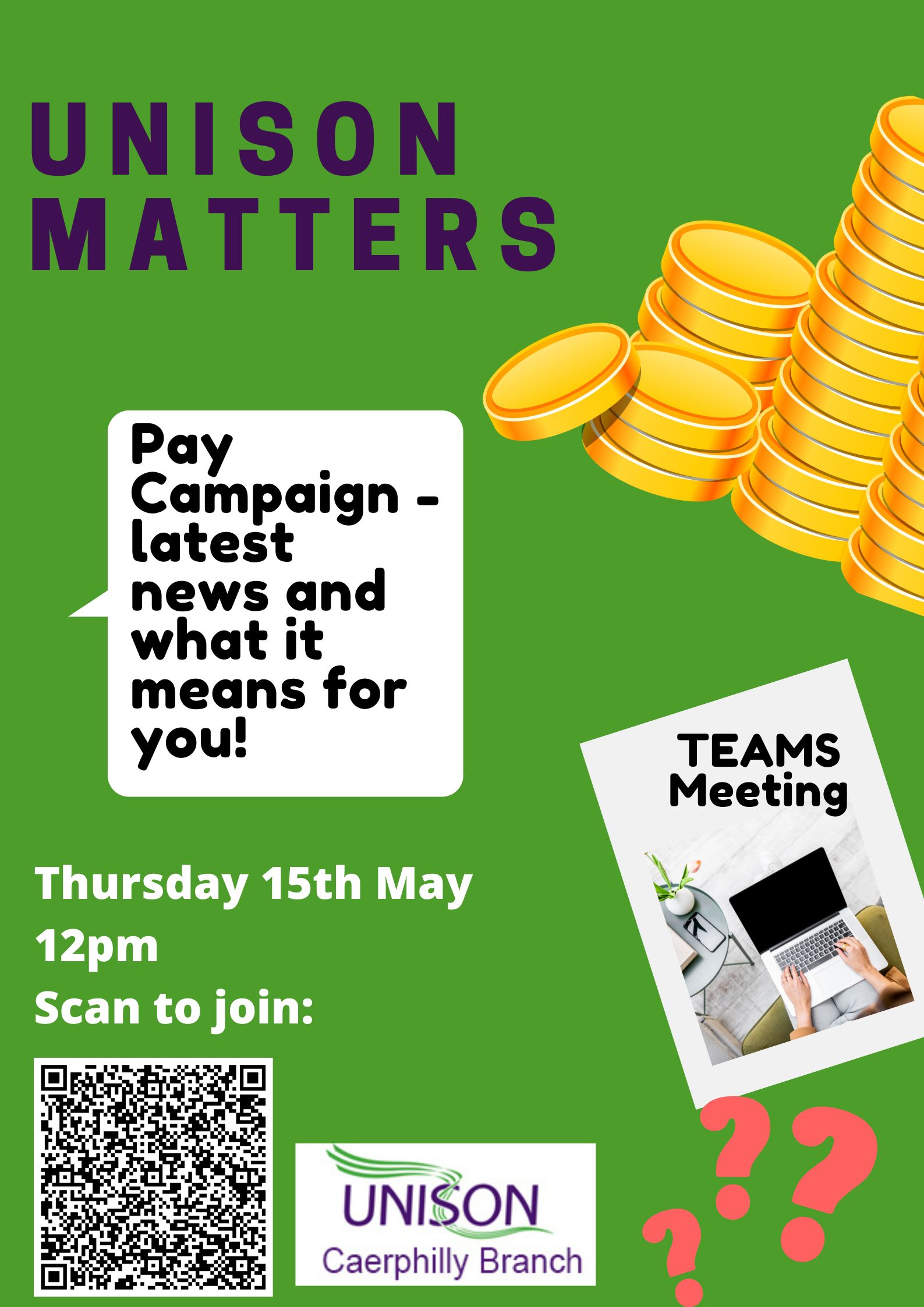 UNISON-Matters-May-15 Pay Campaign 15th May 2025