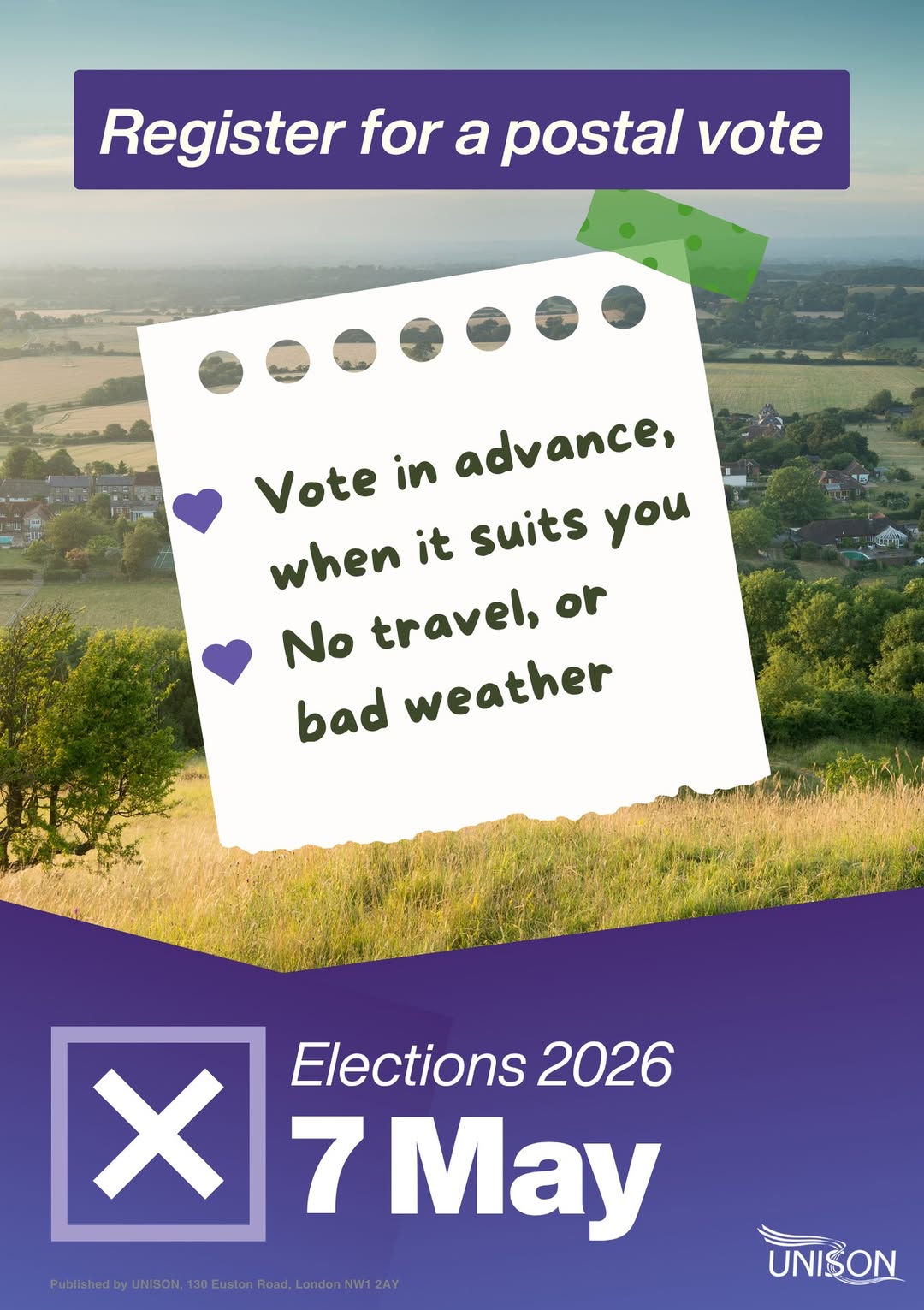 Senedd Elections Postal vote