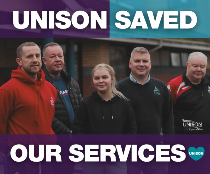 UNSION Saved Our Services